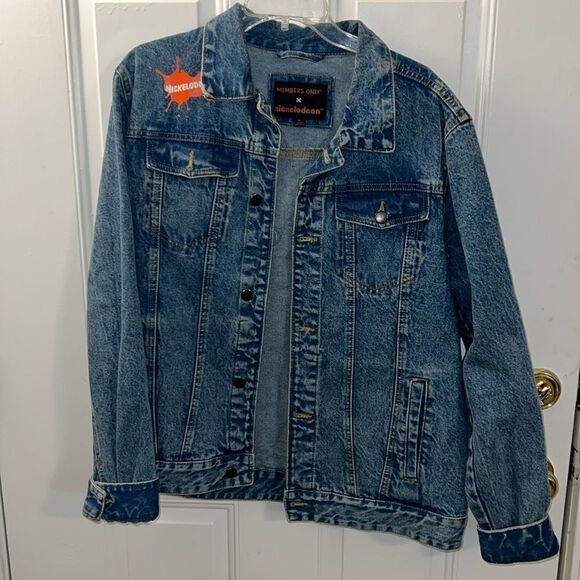 Nickelodeon members only Jean jacket - Picture 1 of 10